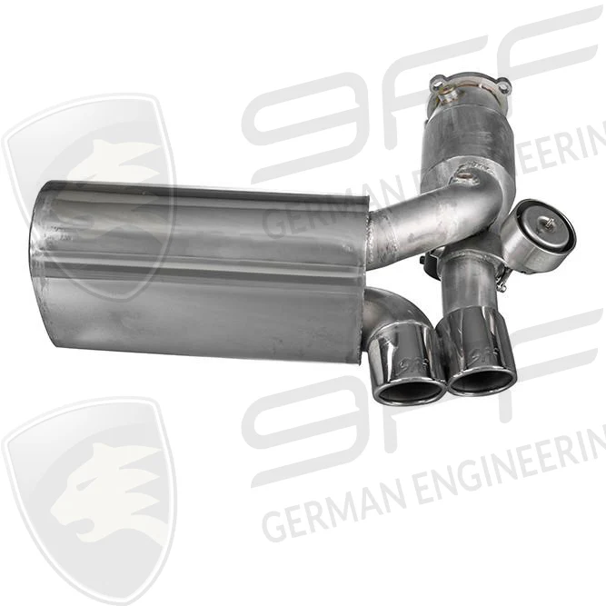 9FF Klappenauspuff passend für Porsche 996 Turbo - Image 4