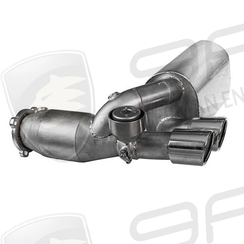 9FF Klappenauspuff passend für Porsche 996 Turbo - Image 5