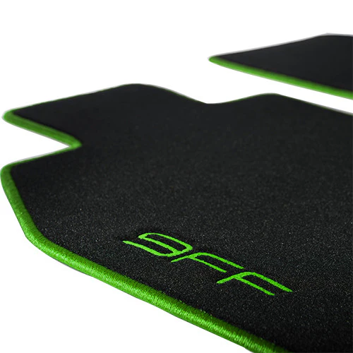 9FF Fußmatten mit 9FF Schriftzug und Ziernaht 996/997 - Image 7