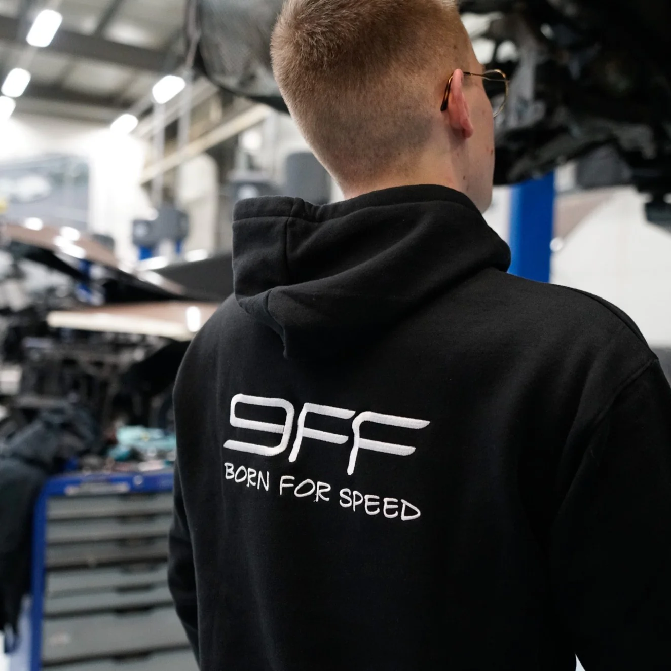 9FF Hoodie "Born for Speed" - Image 3